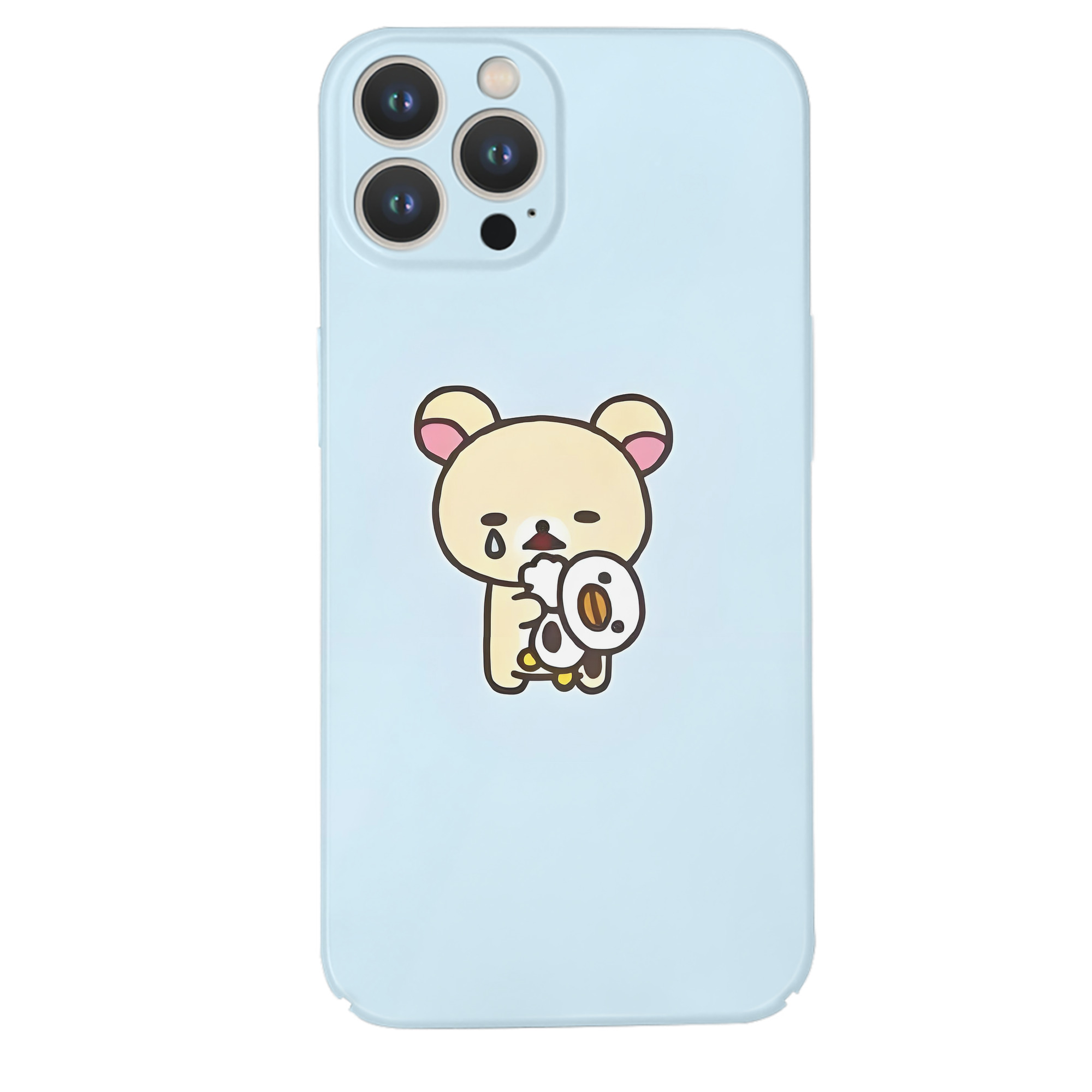 （画像用） リラックマ リラックマ キイロイトリ Rilakkuma Korilakkuma Kiiroitori 【iPhone 14シリーズ対応】ハードケース